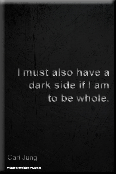 Dark Side, Shadow Quote, Carl Jung